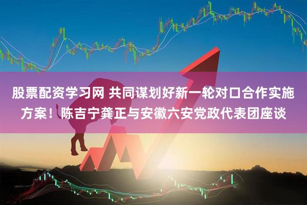 股票配资学习网 共同谋划好新一轮对口合作实施方案！陈吉宁龚正与安徽六安党政代表团座谈